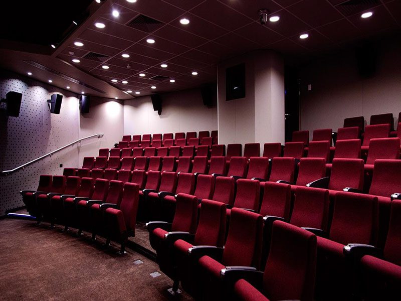 طراحی دکوراسیون پیشرفته ترین سالن سینمایی